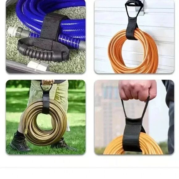 Heavy-Duty Storage Straps (Assorted 10 Pack) - Extension Cord Storage - Picture 1 of 6